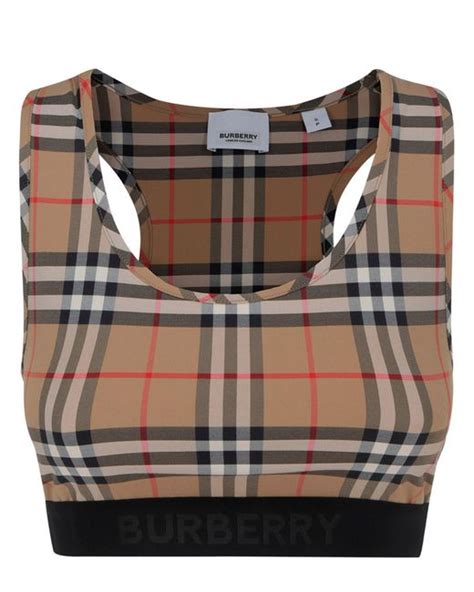 burberry gym wear|burberry crop tops.